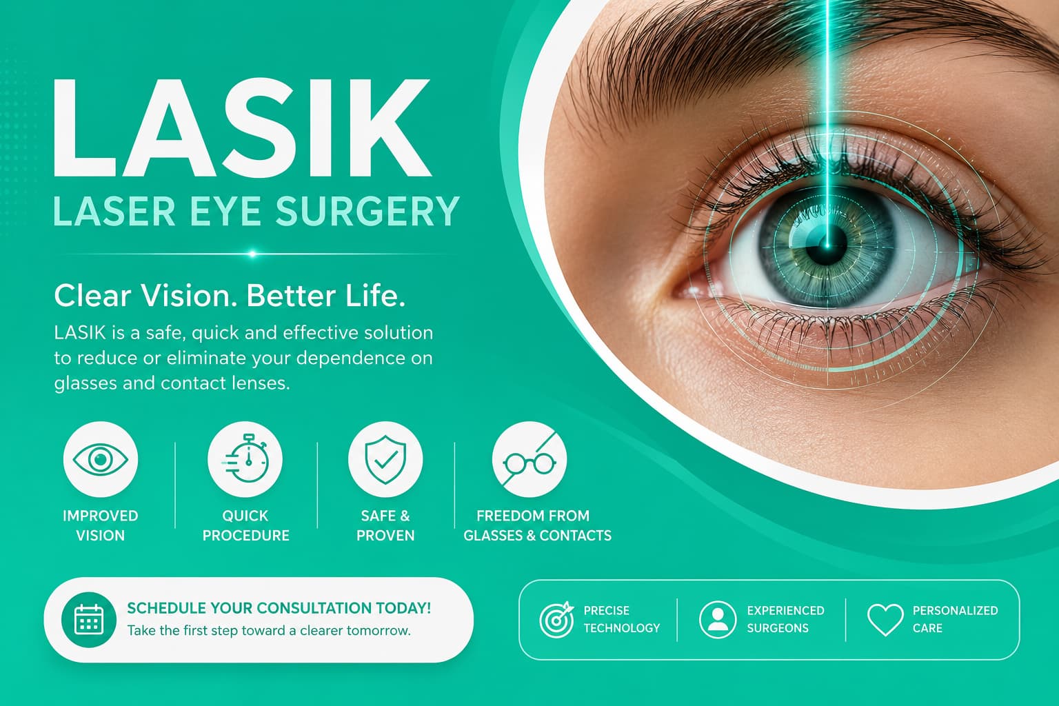 Laser eye surgery